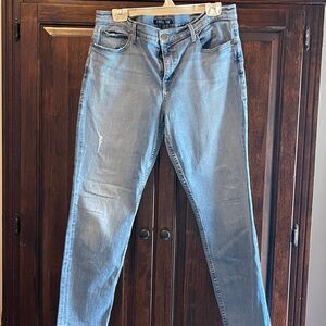 Level 99 Women's Straight Leg Jeans - Light Blue